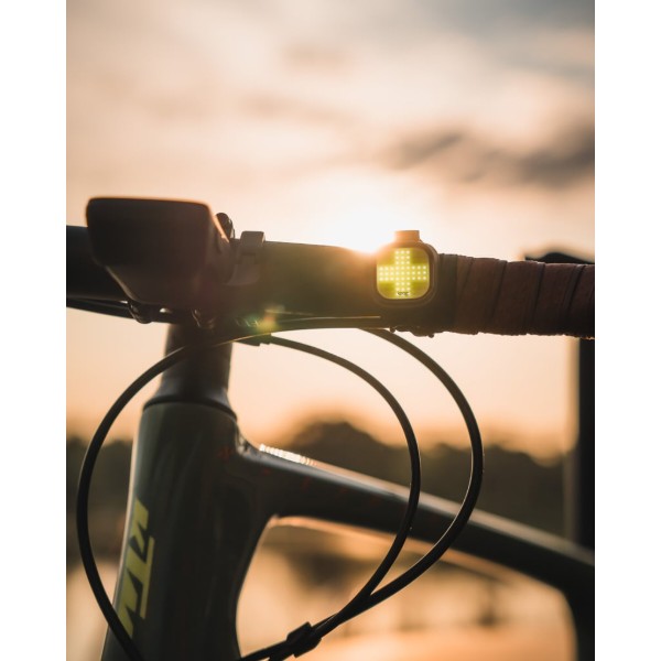 Фото - Фонарь велосипедный Knog Blinder Mini Cross Front 50 Lumens Black (12982)